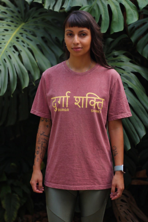 CAMISETA DURGA SHAKTI ESTONADA - PUJA